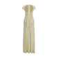 Bicolor Viscose Casual Dress