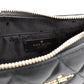 Kate Spade Carey Small Black Quilted Leather Zip Top Crossbody Bag