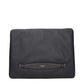 Gray Fabric Clutch Bag