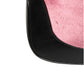Jackie Pink Velvet And Black Leather Shoulder Bag