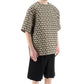 Brown Silk T-Shirt