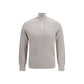Beige Cotton Sweatshirt