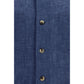 Blue Linen Blouse