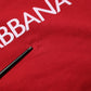 Red Cotton DG Logo Jersey Sweatshirt Sweater