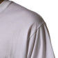 White Oversized Cotton Men Crew Neck T-shirt