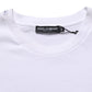 White Oversized Cotton Men Crew Neck T-shirt