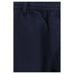 Blue Cotton Cargo Pants