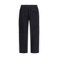 Black Cotton Cargo Pants