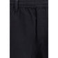 Black Cotton Cargo Pants