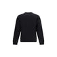 Black Cotton Sweatshirt