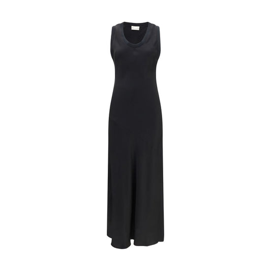 Black Viscose Casual Dress