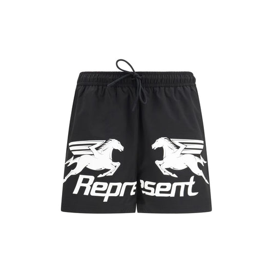 Black Polyester Sportswear