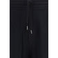 Black Cotton Joggers (Workout Pants)