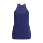 Blue Cotton Casual Dress