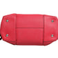 Griotte Taurillon Leather Soft Lockit MM Crossbody Bag