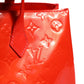 Red Monogram Vernis Wilshire PM
