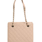 Quilted Leather Beauty Lock Flap Bag