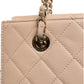 Quilted Leather Beauty Lock Flap Bag