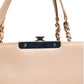 Quilted Leather Beauty Lock Flap Bag