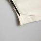 Off White Strapless One Piece Swimsuit Swimwear