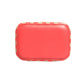 Raffia Jute Striped Mini Vanity Case