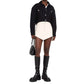 Black Cotton Denim Jacket
