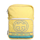 Yellow Nylon Gucci Blind For Love Backpack