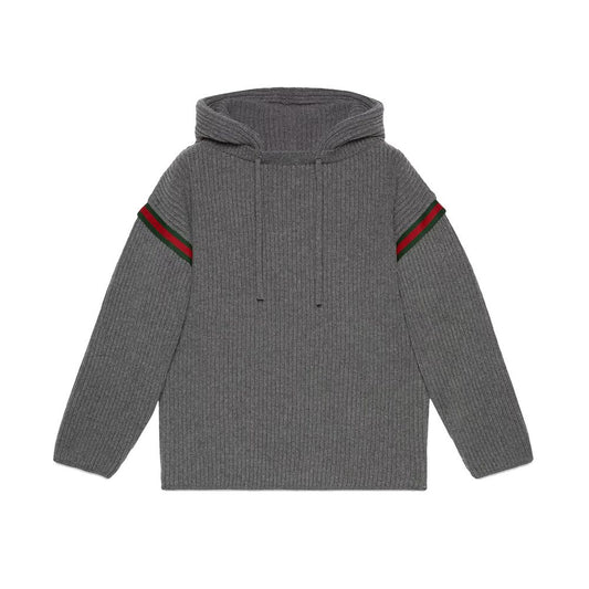 Gray Cashmere Sweatshirt