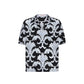 Black Silk Pattern Shirt