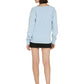 Blue Cashmere Cardigan