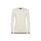 White Silk T-Shirt