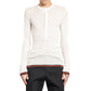 White Silk T-Shirt
