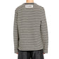 White Wool Long Sleeve T-Shirt