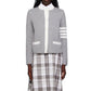 Gray Wool Cardigan