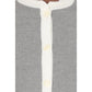 Gray Wool Cardigan