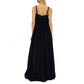 Black Cotton Casual Dress