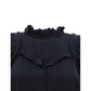 Black Cotton Casual Dress
