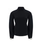 Black Polyamide Sweatshirt