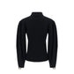 Black Polyamide Sweatshirt