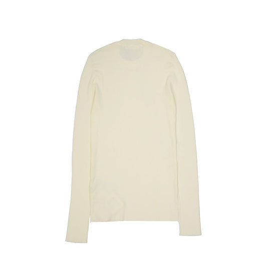 White Cotton Sweatshirt