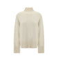 White Silk Sweatshirt