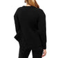Black Wool Sweatshirt