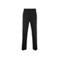 Black Nylon Casual Pants