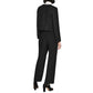 Black Wool Casual Pants