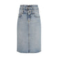 Blue Denim Skirt