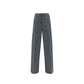 Gray Wool Casual Pants