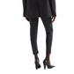 Gray Elastane Pants