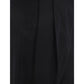 Black Silk Casual Pants