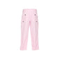 Multicolor Cotton Cargo Pants
