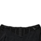 Black Silk Button Bodice Sheath Maxi Dress